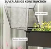 Outsunny Hochbeet mit Abdeckung, erhöhtes Kräuterbeet mit Produktbild-Vorschau 7