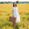Cesto da picnic in vimini con scomparto termico e Anteprima dell’immagine prodotto 4