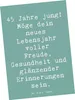 Mr. & Mrs. Panda Postkarte Spruch 45. Geburtstag - Produktbild-Vorschau 1