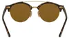 Occhiali da sole Ray-Ban Clubround con montatura a doppia Anteprima dell’immagine prodotto 4
