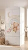 Armadio per bambini grande, bianco, con cassetti e asta Anteprima dell’immagine prodotto 5