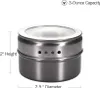 12 magnetische Gewürzdosen für Gewürze, Würzmittel, Kräuter Produktbild-Vorschau 3