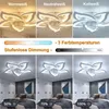 65cm Deckenventilator mit Licht, Blüten-Design – 6 Produktbild-Vorschau 3