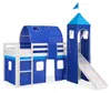 Homestyle4u Hochbett 90x200 mit Rutsche Turm Tunnel Produktbild-Vorschau 17