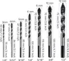 Fliesenbohrer Glasbohrer Set, 7 Stück Fliesenbohrer Set für Produktbild-Vorschau 2