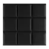 Čalouněný panel Square 40cm x 40cm Black MAGIC VELVET 2219 Náhled obrázku produktu 4