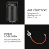 Andora Deluxe Gasheizofen Gasheizer Feuerschein bis 3,4kW Produktbild-Vorschau 4
