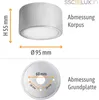 SSC-LUXon CELI-X LED Decken Aufbauleuchte extra flach - LED Produktbild-Vorschau 7