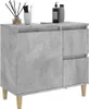 vidaXL Badschrank Betongrau 65x33x60 cm Holzwerkstoff Produktbild-Vorschau 5