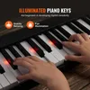 VEVOR E Piano: Tragbares 88-Tasten Klappklavier mit Produktbild-Vorschau 4