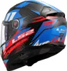 LS2 Integralhelm FF811 Vector II Carbon XL Blau / Rot Produktbild-Vorschau 3