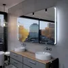 Badspiegel mit LED Beleuchtung - Oslo - 110 cm, 100 cm Produktbild-Vorschau 5