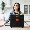 Skládací nákupní vozík Relaxdays s teleskopickou rukojetí, Náhled obrázku produktu 2