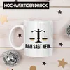 Trendation - Jura Geschenk Tasse mit Spruch für Jurist Produktbild-Vorschau 3