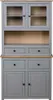 vidaXL Vysoká doska Grey 93x40,5x180 cm Panama Borovicové Náhľad obrázku produktu 2