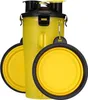 Tragbare Hunde-Wasserflasche mit 2 faltbaren Näpfen, 1 Produktbild-Vorschau 1