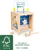 Cubo attività motoria Small Foot Design 10974 Sesame Street Anteprima dell’immagine prodotto 1