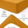 Strauss Home® Premium Spannbettlaken – 160 g/m² Gekämmte Produktbild-Vorschau 4