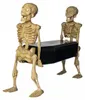 2 Skelette mit Sarg als Halloween Animatronic Produktbild-Vorschau 1