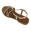 Tamaris Sandalette Damen Riemchensandalette in Gold, Größe Produktbild-Vorschau 3