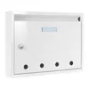 Rottner Imola brievenbus, wit | Cilinderslot | 32 x 24 x 6 Productafbeelding-voorbeeld 1