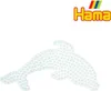 Hama Bügelperlen 300 Hama Stiftplatte "Delfin", weiß Náhled obrázku produktu 3