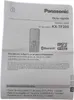 Panasonic KX-TF200, Balken, Single SIM, 6,1 cm (2.4"), 0,3 Produktbild-Vorschau 17