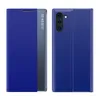 Galaxy Note 10 Pouzdro, Slim Flip Kožené Pouzdro s Okénkem Náhled obrázku produktu 2