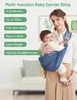 Tragetuch Baby, Mumgaroo Babytrage Neugeborene ab Geburt, Produktbild-Vorschau 2