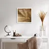 Poster - Poster ohne Rahmen - Blatt Gold Pflanze - 40x40 cm Produktbild-Vorschau 5