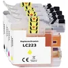Renkforce Druckerpatrone ersetzt Brother LC-223BK, LC-223C, Produktbild-Vorschau 3