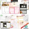 PRICARO Bloc de recettes "Doodles Black", A4, 25 feuilles, Voir les images du produit 4