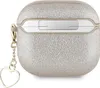 Guess Metallic Script Charm Apple AirPods 4 gold Produktbild-Vorschau 2