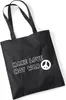 Huuraa Jutebeutel Make Love not War 10 Liter Black Produktbild-Vorschau 1
