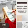 eluno Küchenrollenhalter mit Bambusablage zur Wandmontage - Produktbild-Vorschau 4