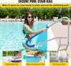 Pool Haltegriff Edelstahl 139,7x81,2 cm Schwimmbad-Handlauf Produktbild-Vorschau 2