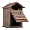 Relaxdays Casetta per gufi, legno di abete, foro d'ingresso Anteprima dell’immagine prodotto 6