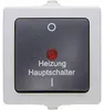 Kopp 565356002, Tasten, Schwarz, Grau, Thermoplast, IP44, Produktbild-Vorschau 1