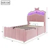 Flieks Polsterbett 90x200cm mit Ladefunktion, Kinderbett Produktbild-Vorschau 5