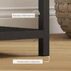 HOMCOM Tavolino da ingresso con 4 ripiani Tavolino con Anteprima dell’immagine prodotto 5