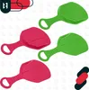 KOTARBAU® 2 pcs. Luge Plastique 53x34x3,5 cm Vert & Rose Voir les images du produit 6