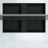 doporro Design Doppelwaschtisch 120x48x13 cm Produktbild-Vorschau 4