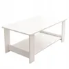 Tavolino bianco moderno con ripiano, salotto, loft, grande, Anteprima dell’immagine prodotto 8