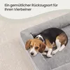 FEANDREA Orthopädisches Hundebett L, abnehmbarer Bezug, Produktbild-Vorschau 6