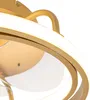 DeckenventilaTor Gold 46,5 cm inkl  LED mit Fernbedienung Produktbild-Vorschau 3