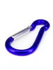 Alu Karabiner blau Karabinerhaken Schnappverschluss Produktbild-Vorschau 2
