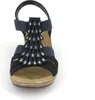 Rieker  Damenschuhe Sandalette Blau, Schuhgröße:39 EU Produktbild-Vorschau 35
