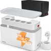 Kabelbox mit Steckdosenleiste - 5-Fach Steckdose, USB-C und Produktbild-Vorschau 1