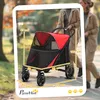 PawHut, poussette pour chiens, buggy pour animaux de Voir les images du produit 3