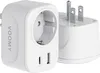 VOOMY Reiseadapter USA – Typ B Stecker für Amerika, Kanada, Produktbild-Vorschau 1
